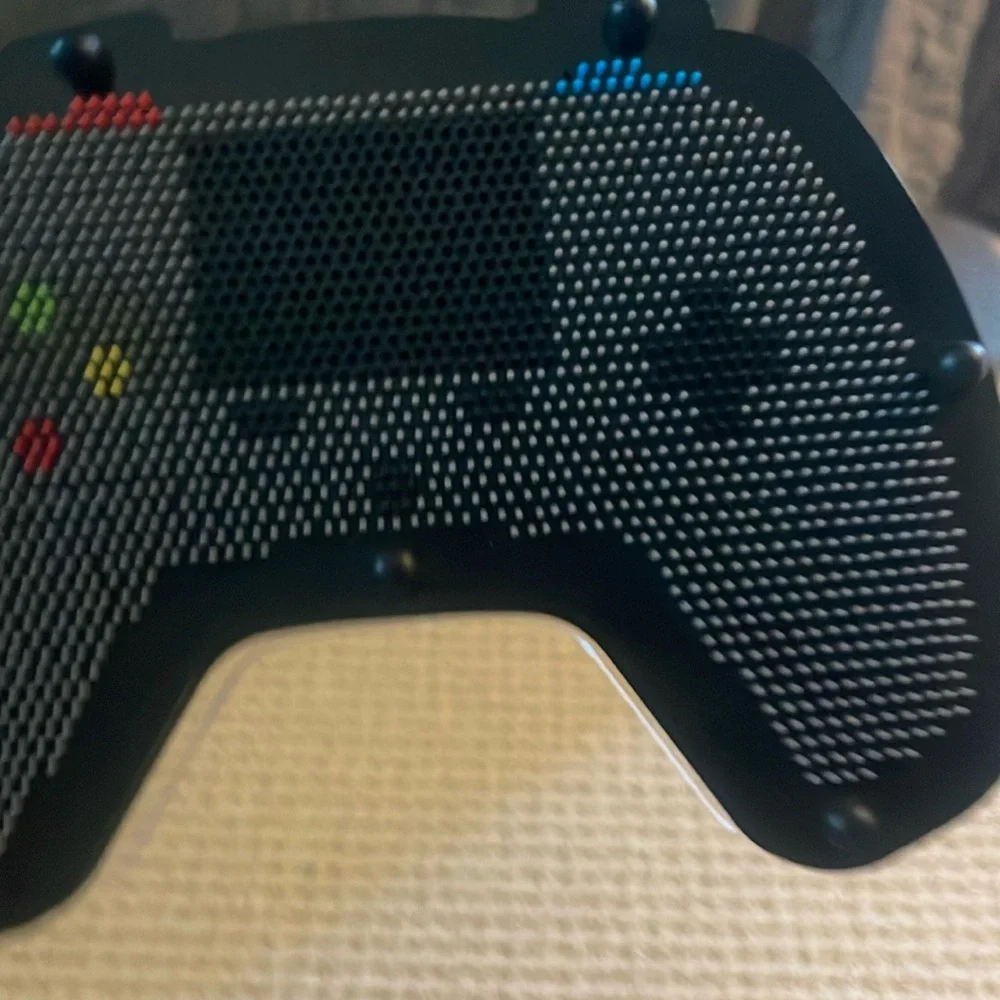 3D pin art video game controller